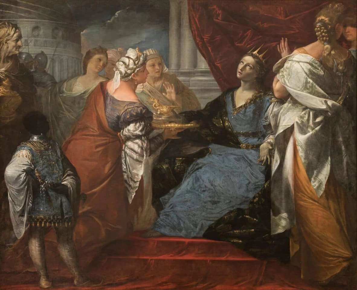 Artemisia beve le ceneri di Mausolo